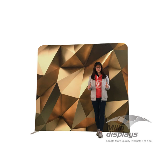 8 ft Straight Tension Fabric Displays